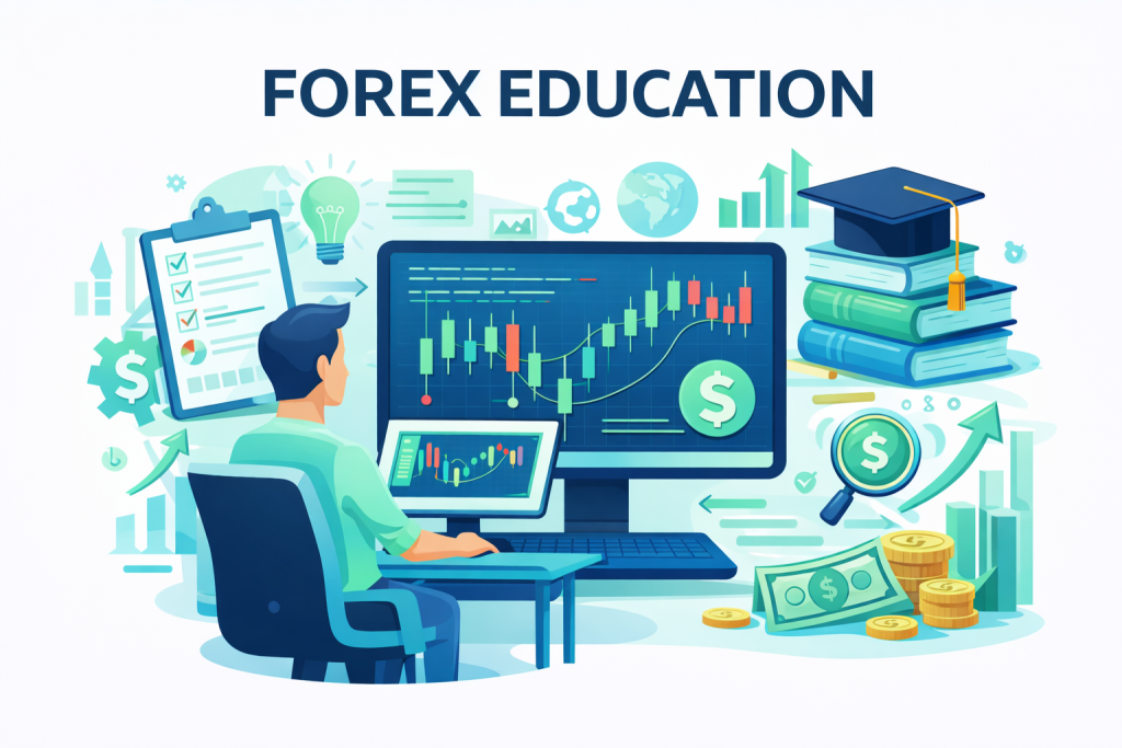 Comparison of demo vs live forex trading accounts showing differences in trading conditions